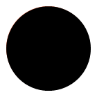 black dot